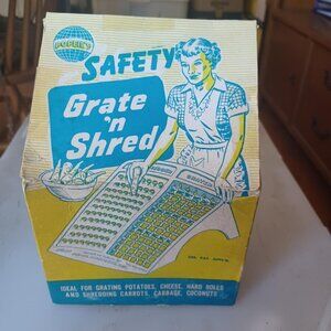 Vintage Safety Grate 'n Shred